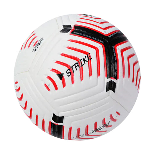 White and Red soccer ball Size 5