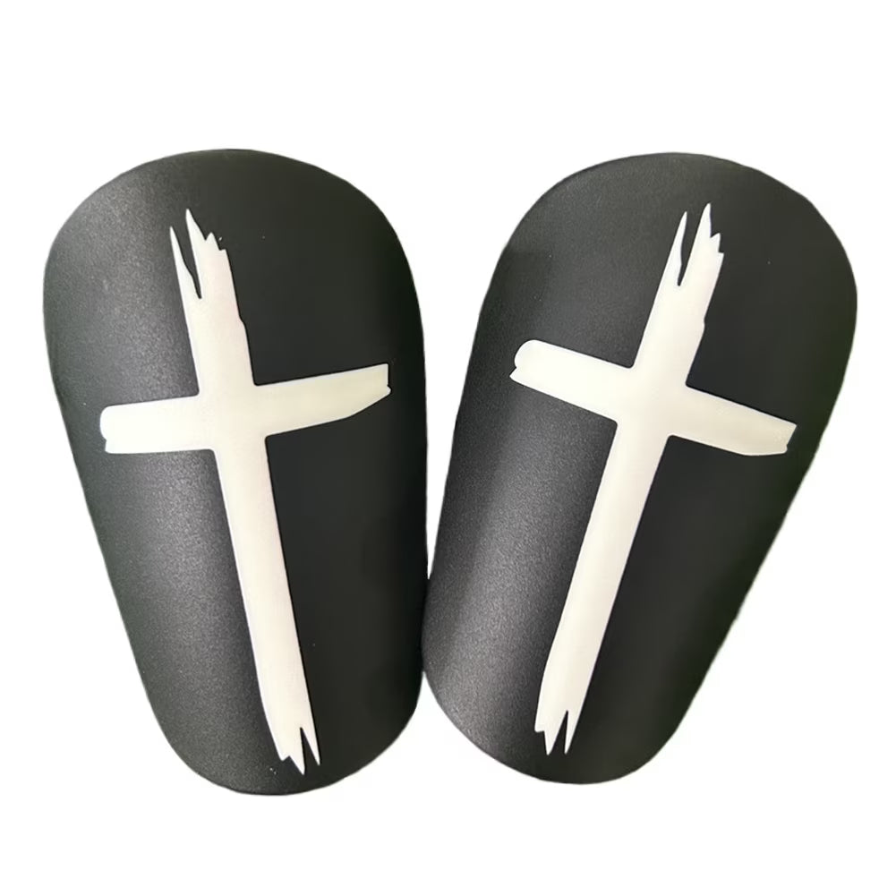 Mini Football Shin Guards Cross